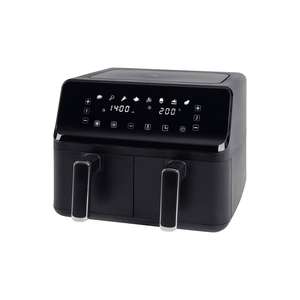 Freidora de Aire Caliente Doble Clatronic de 8L y 2700W con Control Táctil Digital, Cocina sin Aceite, Electrodoméstico de Cocina - Product Image 1