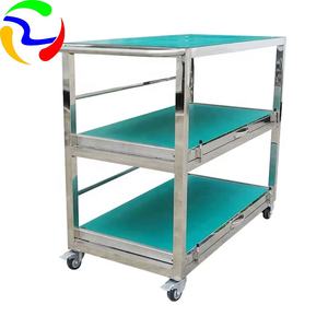 Carro de empuje manual industrial de fácil montaje con plataforma OEM personalizable para logística de almacén y accesorios de tubería de taller - Product Image 5