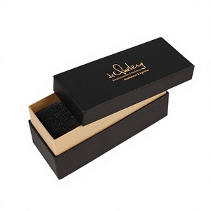 Scatola Regalo Personalizzata a Forma di Libro con Coperchio Apribile in Carta Rigida per Orologi, Auricolari, Power Bank Personalizzabile - Product Image 1