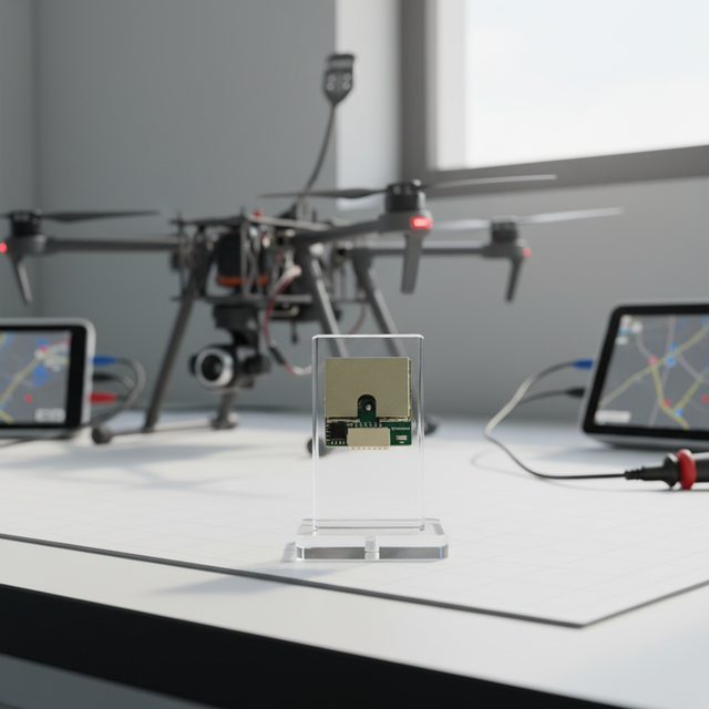 UAV GPS Module, with Built-in Compass 5883L/8310, Optional M10 Module, Integrated Antenna Unit