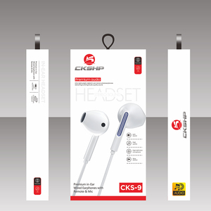หูฟังเกมมิ่ง CKS-9 HiFi Sound <span class=keywords><strong>3</strong></span>.5 มม. สเตอริโอ ของแท้สำหรับ & Cosair HS50pro Studio ชิปเซ็ต JL แบบมีสาย หูฟังฟังเพลง 6u - Product Image 1