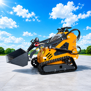 จัดส่งฟรี รถตักขนาดเล็ก 330 Track Mini Skid Steer เครื่องยนต์ 24 แรงม้า มาตรฐาน EPA พร้อมเครื่องตัดหญ้าแบบยืนขับ ประสิทธิภาพสูง รับน้ำหนักใช้งาน 200-1000 กก. - Product Image 2