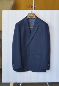 607 <span class=keywords><strong>100</strong></span>% Len V Cổ Của Người Đàn Ông Kinh Doanh Màu Xanh Nửa Vải Phù Hợp Với 180 Gram Mens Kinh Doanh Áo Khoác Phù Hợp Với Cho Trong Kho - Product Image 3