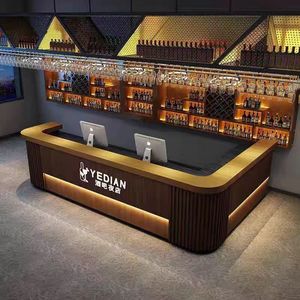 Quầy bar đ<span class=keywords><strong>a</strong></span> năng, hiện đại, thân thiện với môi trường, có thể tùy chỉnh, dùng cho nhà hàng, khách sạn, phòng tập thể dục, nhà ở, bếp, có chất liệu gỗ. - Product Image 3