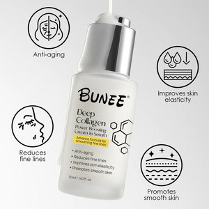 Creme de Colágeno Vegano Natural de Dupla Textura OEM ODM em Sérum, Conjunto de Cuidados com a Pele para Preenchimento de Rugas e Aumento da Elasticidade - Product Image 5