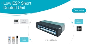 Vente chaude Multi Zone Split Type 3 4 5 Tonnes <span class=keywords><strong>HP</strong></span> Conditionnement <span class=keywords><strong>Mini</strong></span> VRF Central AC System Unit 24000 36000 48000Btu Climatiseur - Product Image 4
