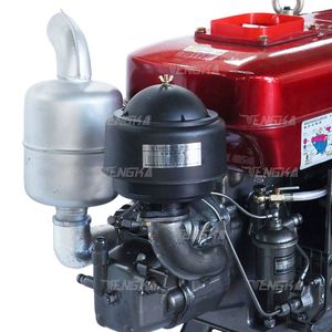Moteur diesel monocylindre 4 temps refroidi par eau Tengka Changfa Changchai Zs1105 20 CV à basse vitesse avec roulement pour usage agricole - Product Image 5