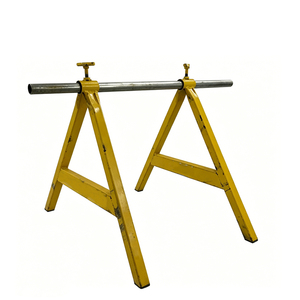 JH-Mech Kabelroller-Ständer mit bis zu 100 kg Tragfähigkeit Kompaktes Design Korrosionsbeständiger Pulverbeschichteter Stahl-Kabelspender - Product Image 3