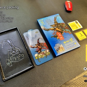 2025 New Huaguo Mountain Monkey King <b>Phone</b> Glass for iphone 16 16pro 15max 13mini High Quality 40KG Anti Static <b>Phone</b> Glass - Product Image 3