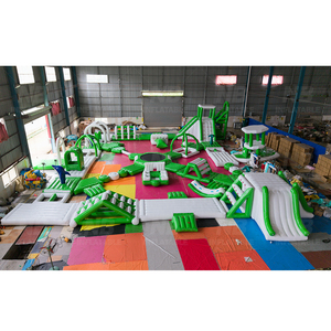 Parc aquatique gonflable commercial, parcours d'obstacles flottant modulaire Aqua pour la mer, le lac, aire de jeux professionnelle gonflable flottante - Product Image 4