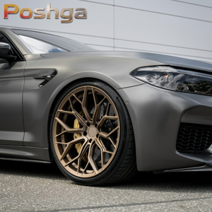 Jantes en alliage forgé pour voitures, 18, 19, 20, 21, 22 pouces, 5x120, 5x112, jantes pour voitures de tourisme BMW F80 F82 <span class=keywords><strong>M8</strong></span> M3 M4 M5 X5 Z4 <span class=keywords><strong>Audi</strong></span> - Product Image 5