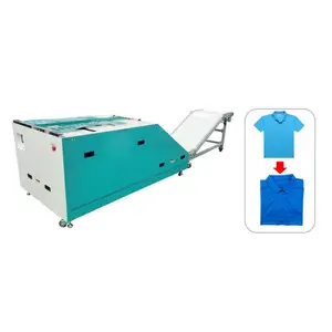 Fully automatic clothes folding machine trade lens cleaning cloth folding machine