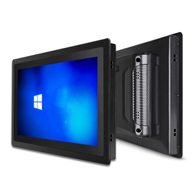 All in One PC Kiosk J1900 Resistive Capacitive WIFI USB RS232 Touch Screen 15.6 Inch Industrial Embedded Computer
