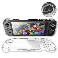 Vente en gros pour Switch 2 étui rigide de protection pour PC Logo personnalisé Option antichoc étanche clair couvercle de Console de jeu