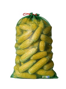Atmungsaktiver und Langlebiger Kordelzug-Maisnetzbeutel, Kohlnetzbeutel - Product Image 1