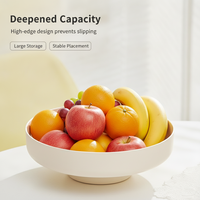 Creatieve huishoudelijke afdruiprek woonkamer fruitmand multifunctionele snackhouder plastic Europese snoep minimalistische dessert schaal
