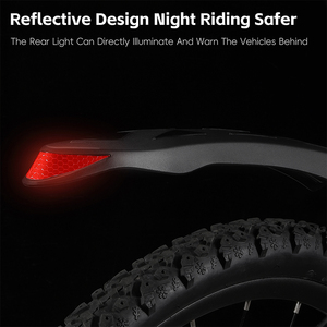 Ovest <span class=keywords><strong>Bike</strong></span> installazione <span class=keywords><strong>e</strong></span> rimozione rapida parafango bici riflettente accessori ciclismo parafango bici - Product Image 3