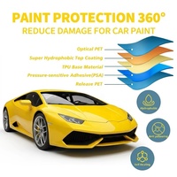 Film de protection de peinture TPU PPF de qualité supérieure, brillant, transparent, fabriqué aux États-Unis, film protecteur pour voiture, film TPH PPF, rouleau de film pour voiture