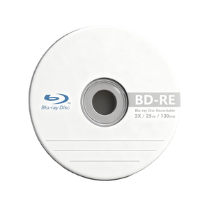 قرص بلو راي فارغ BD-<span class=keywords><strong>RE</strong></span> سعة 25 جيجابايت بسرعة عالية 2X - Product Image 1