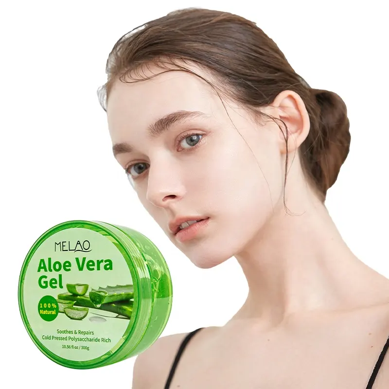Top Qualité 100% Pur Naturel Organique Aloe Vera Gel Cheveux Corps Visage Hydratant Apaisant Après Soleil Réparation De La Peau Gel Aloe Vera 99