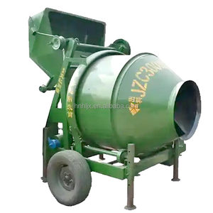 JZC300自動コンクリートミキサー小型自己放電モルタルミキサー電気ディーゼルエンジンガソリンエンジンセメントミキサー - Product Image 2