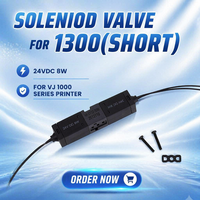 Vanne Solénoïde VJ S112-1300 HotSell pour Imprimante Jet d'Encre CIJ VJ 1210 1220 1510 1520 1610 1620 1710 (1300 court)/T