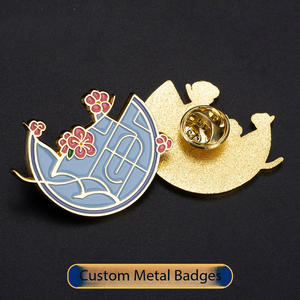 Fabricante sin Pedido Mínimo, Broches de Metal, Hierro, Aleación de Zinc, Fundidos a Presión, con Logotipo, Esmalte Suave y Duro, Insignias Personalizadas, Pins de Solapa Esmaltados - Product Image 2