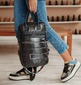 Quiltd tas selempang anggur, ransel pembawa 2 botol dengan bantalan tebal dan Tote anggur terisolasi ringan - Product Image 4