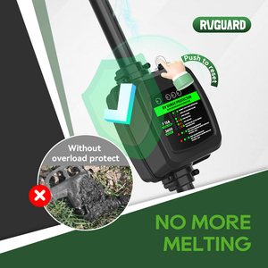 <span class=keywords><strong>Adaptateur</strong></span> de verrouillage RV 15 Amp à <span class=keywords><strong>30</strong></span> Amp 110V avec parasurtenseur, prise <span class=keywords><strong>adaptateur</strong></span> NEMA 5-15P mâle à L5-30R femelle RV, liste ETL - Product Image 4