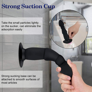 Vibratore Dildo 2-in-1 con Funzione di Spinta, Giocattolo Sessuale <span class=keywords><strong>Anale</strong></span>, Massaggiatore Prostatico Maschile con Telecomando, Coppa per Masturbazione, Piacere Adulto Pratico - Product Image 3