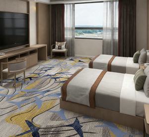 Alfombra Axminster Moderna de Lujo para Áreas Públicas de Hoteles - Product Image 2