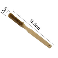 Brosse de nettoyage pour escalade et bouldering, pour prises de chalk, avec manches personnalisables en bambou, bois, plastique, à poils rigides