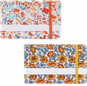 Mini Cuaderno de Acuarelas de 2.4x2.4 Pulgadas, Portátil, con Cubierta de Cuero Cuadrada, Papel Grueso, Encuadernado en Espiral, 40 Hojas, para Niños - Product Image 3