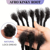 Perruque tressée afro pour homme, style Dirty Braid, cheveux au crochet en fibre haute température, personnalisée, Hip Hop Reggae Dreadlock, transfrontalier