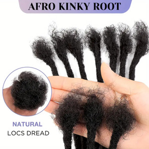 Parrucca Intrecciata Afro da Uomo, Capelli Crochet con Trecce Sporche, Fibra ad Alta Temperatura, Dreadlock Personalizzati Hip Hop Reggae, Vendita Transfrontaliera - Product Image 2