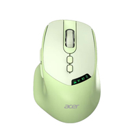 Harga pabrik 3D gaya untuk Bluetooth 2.4GHz Mouse komputer nirkabel beberapa warna dengan tombol samping dan tampilan baterai