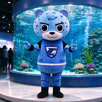 Costume de Mascotte en Mousse Personnalisé à Prix d'Usine, Tenue de Personnage Adulte en Peluche avec Logo pour Publicité et Spectacles Événementiels
