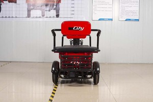 Precio de fábrica asiento plegable triciclos Scooters eléctricos <span class=keywords><strong>Ebike</strong></span> 3 ruedas - Product Image 5