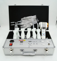 Nouvelle machine de rajeunissement cutané par microcourant AU-8401, gants magiques BIO, rouleau, marteau chaud/froid, instrument anti-âge