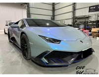 Kit de carrosserie avant en fibre de carbone style M pour Lamborghini Huracan LP610, lèvre de pare-chocs avant légère pour une mise à niveau de performance