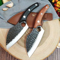 Couteau de boucher professionnel de 6 pouces |   Acier inoxydable à haute teneur en carbone |   Manche en bois de Pakka |   Couteau à viande et à agneau |   Échantillon gratuit