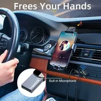 Récepteur audio Bluetooth pour voiture, dongle Bluetooth 5.0, transmission USB vers prise jack 3,5 mm, kit mains libres