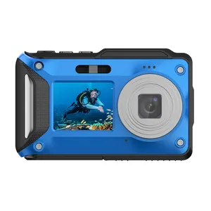 4K WIFI Digital video Camera Touch screen Body Waterproof Dual screen digital camera