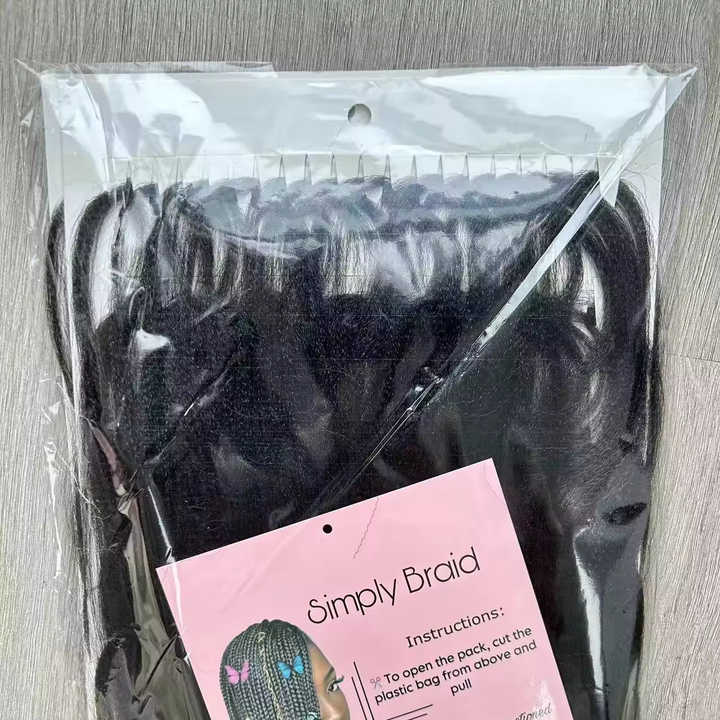 New Yaki Easy Braid Quatro Pre Stretched Synthetic Braiding Hair for ...