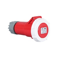 Prise femelle étanche IP67 industrielle 4 broches 380V 16A Connecteur étanche industriel 3P+PE