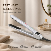 Torlin Laris Manis Celsius atau Fahrenheit Elemen Pemanas MCH Ultra Cepat Catokan Rambut Digital Pintar Gaya Korea Profesional