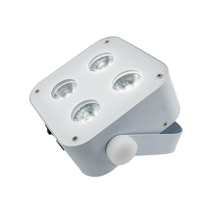 Led không dây mệnh 4x18W rgbwa + UV mini uplight tự do pin trắng sân khấu lên ánh sáng LED ánh sáng sân khấu - Product Image 5
