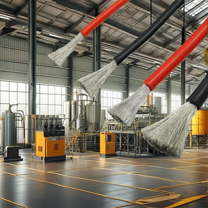 สายไฟทองแดงหุ้มยางแบบทนทานสำหรับอุปกรณ์ไฟฟ้า โคมไฟ อุปกรณ์อิเล็กทรอนิกส์ ใช้งานในสภาพแวดล้อมอุตสาหกรรมที่มีอุณหภูมิสูง - Product Image 2