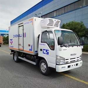 ISUZU 4x2 <b>Refrigerated</b> Trucks Transport 5 Tons Vegetables Fruit Milk Freezer Vehicle - Product Image 2