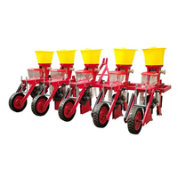 Machine de plantation de maïs de soja à 5 rangées montée sur tracteur agricole